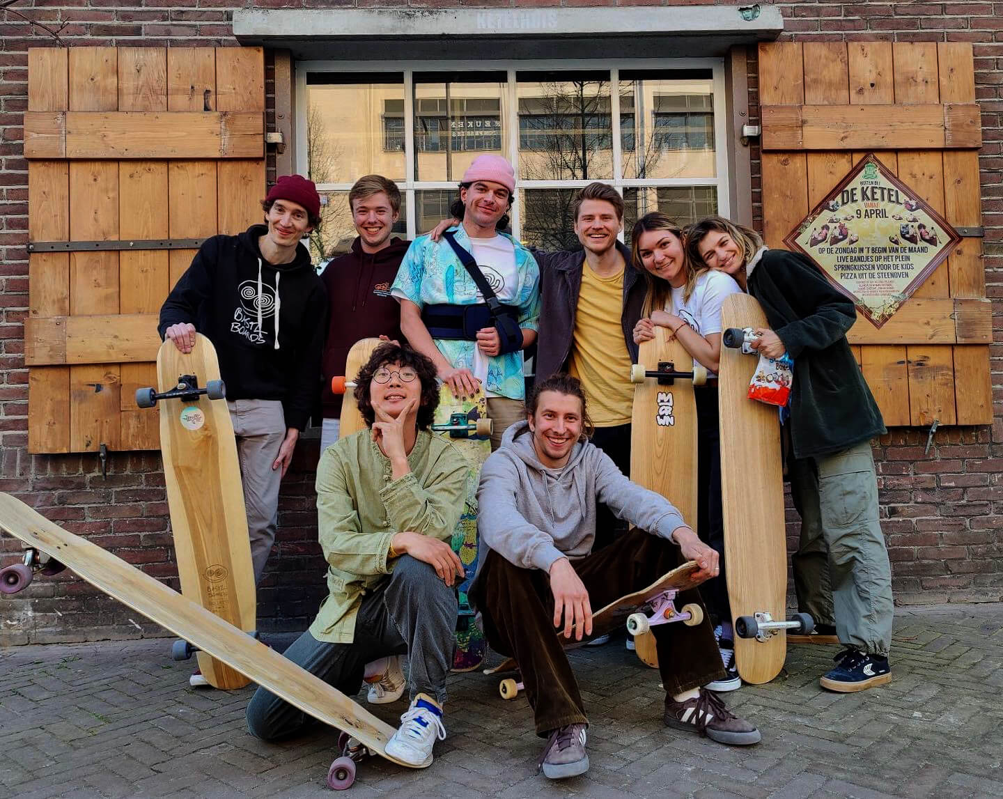 The Bastlboards Team at the SYCLD contest in Eindhoven